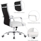 Chaise de bureau Homall nervurée Chaise de bureau d'ordinateur