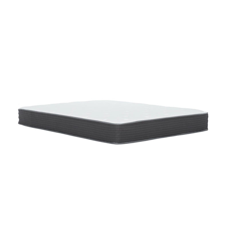 Matelas hybride à mémoire de forme et ressorts ensachés Equilibria 8 po. - Moelleux - Livré en boîte