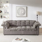 99.2  Canapé profond Chenille Confort, Canapé nuage moelleux tapissé