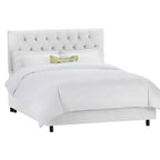 Skyline Furniture Edwardian Tufted Upholstered Bed