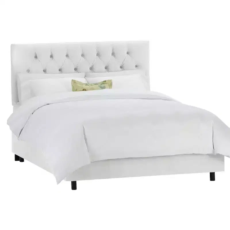 Skyline Furniture Edwardian Tufted Upholstered Bed