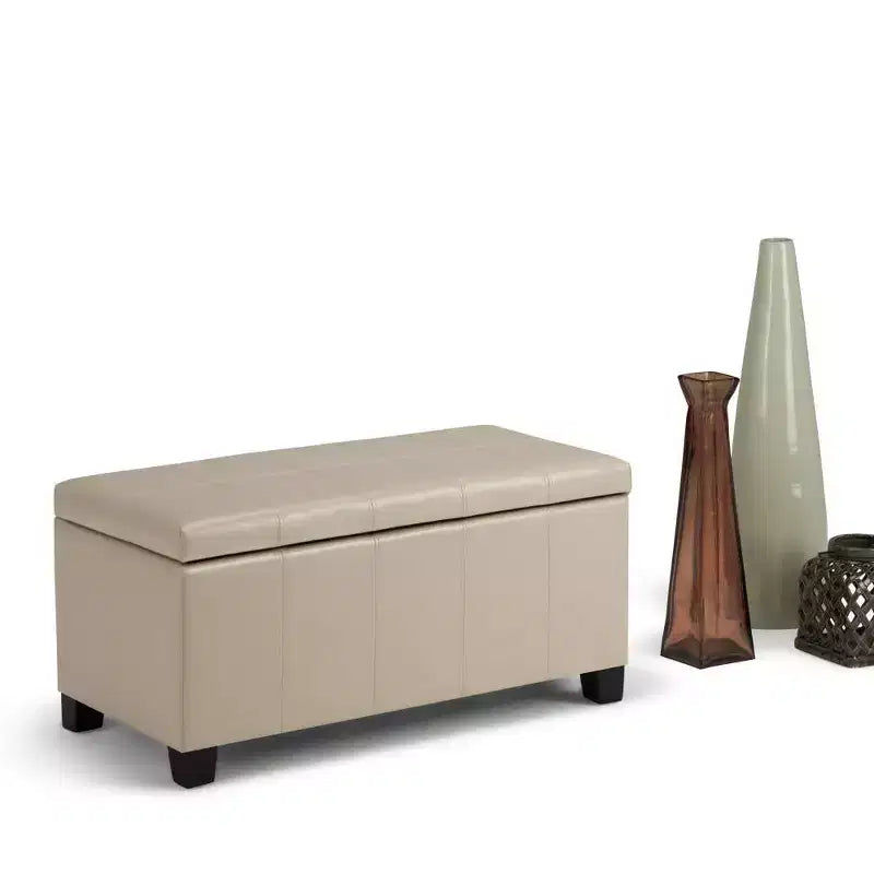 Banc de rangement ottoman Lancaster 36 - WyndenHall