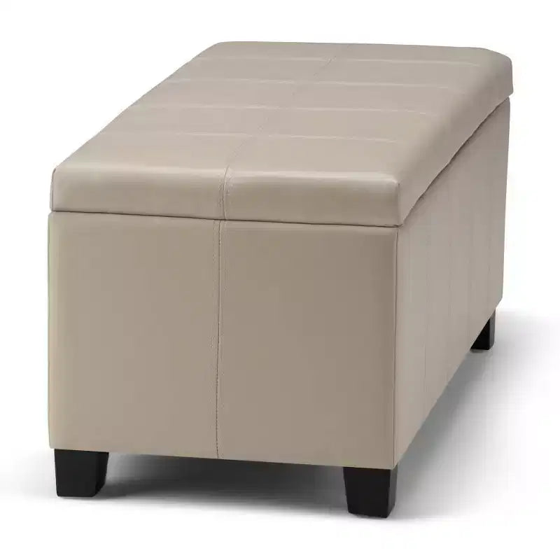 Banc de rangement ottoman Lancaster 36 - WyndenHall