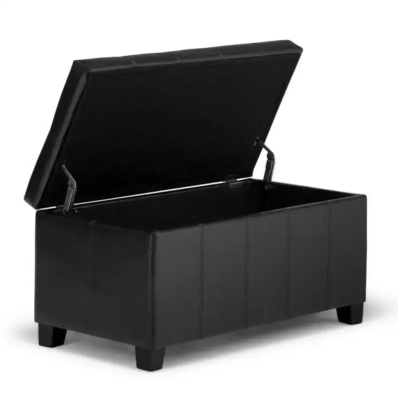 Banc de rangement ottoman Lancaster 36 - WyndenHall