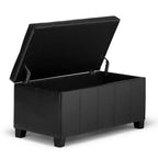 Banc de rangement ottoman Lancaster 36 - WyndenHall