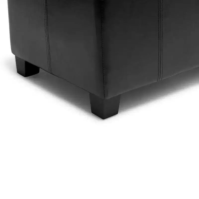 Banc de rangement ottoman Lancaster 36 - WyndenHall