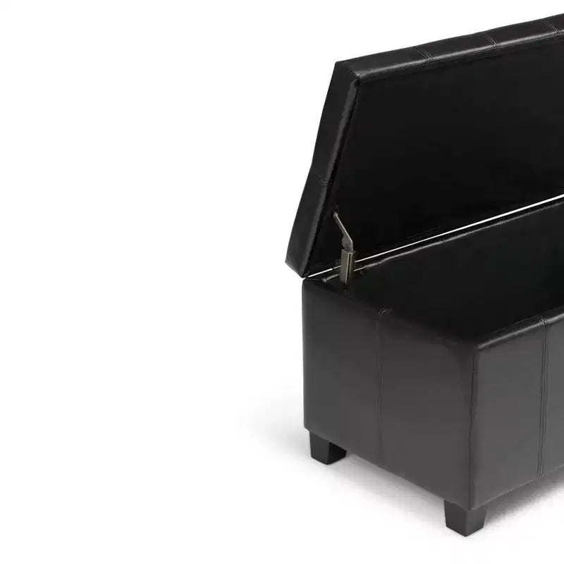 Banc de rangement ottoman Lancaster 36 - WyndenHall