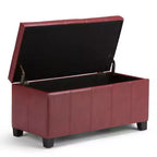 Banc de rangement ottoman Lancaster 36 - WyndenHall
