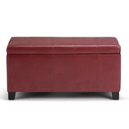 Banc de rangement ottoman Lancaster 36 - WyndenHall