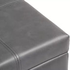 Banc de rangement ottoman Lancaster 36 - WyndenHall
