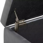 Banc de rangement ottoman Lancaster 36 - WyndenHall