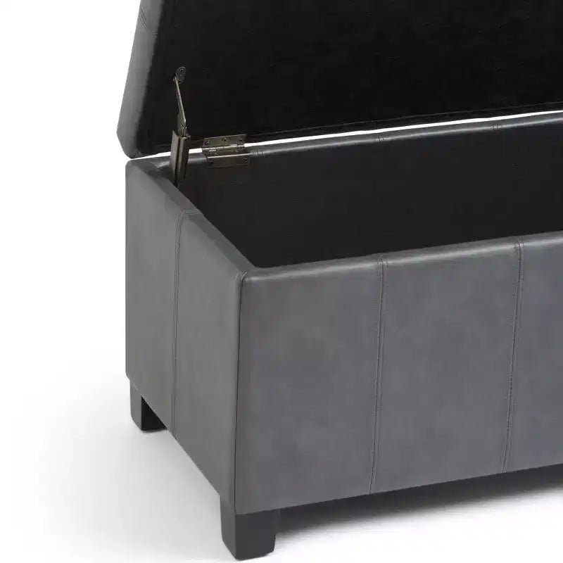 Banc de rangement ottoman Lancaster 36 - WyndenHall