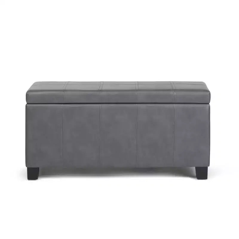 Banc de rangement ottoman Lancaster 36 - WyndenHall