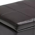 Banc de rangement ottoman Lancaster 36 - WyndenHall