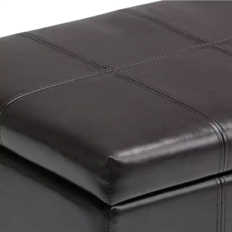 Banc de rangement ottoman Lancaster 36 - WyndenHall