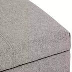 Banc de rangement ottoman Lancaster 36 - WyndenHall