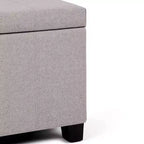 Banc de rangement ottoman Lancaster 36 - WyndenHall