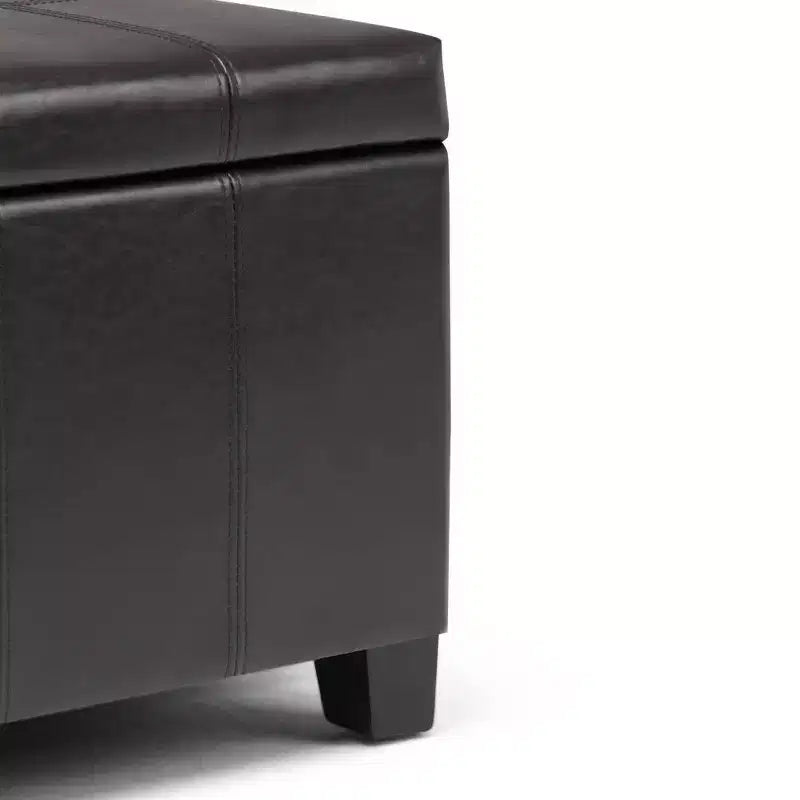 Banc de rangement ottoman Lancaster 36 - WyndenHall