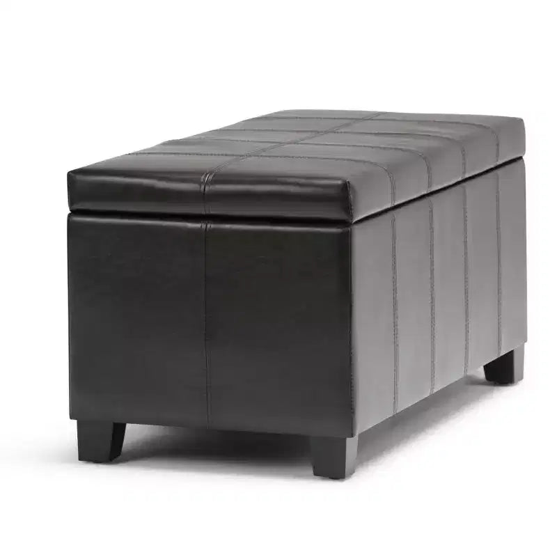 Banc de rangement ottoman Lancaster 36 - WyndenHall