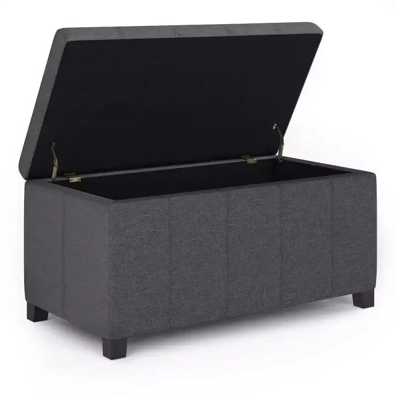 Banc de rangement ottoman Lancaster 36 - WyndenHall