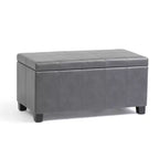 Banc de rangement ottoman Lancaster 36 - WyndenHall