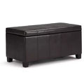 36 Lancaster Storage Ottoman Bench - WyndenHall