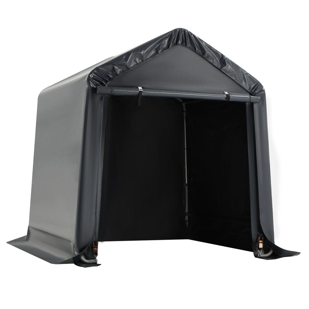 Abri de rangement extérieur et abri de voiture : abri portable pour vélos, motos et rangement de jardin