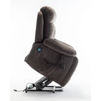 Fauteuil inclinable électrique releveur de massage chauffant