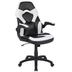 Ensemble bureau de jeu et chaise Emma et Oliver avec porte-gobelet, support pour casque et support pour écran
