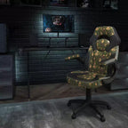 Ensemble bureau de jeu et chaise Emma et Oliver avec porte-gobelet, support pour casque et support pour écran