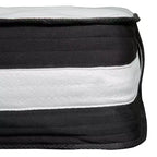 Flash Furniture Capri Matelas Hybride à Ressorts Ensachés de 25 cm, Certifié CertiPUR-US, Confortable pour le Sommeil, Matelas en Boîte