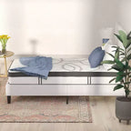 Flash Furniture Capri Matelas Hybride à Ressorts Ensachés de 25 cm, Certifié CertiPUR-US, Confortable pour le Sommeil, Matelas en Boîte