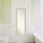 Miroir pleine longueur encadré Regis 19 x 53 à suspendre à une porte - Amanti Art