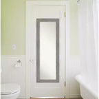Miroir pleine longueur encadré Regis 19 x 53 à suspendre à une porte - Amanti Art