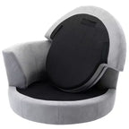 Fauteuil rond pivotant et demi Kinwell de 54 po de large entièrement assemblé
