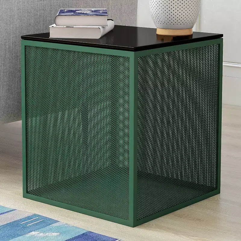 Table d'appoint 24/7 Shop At Home Dervock avec plateau en verre