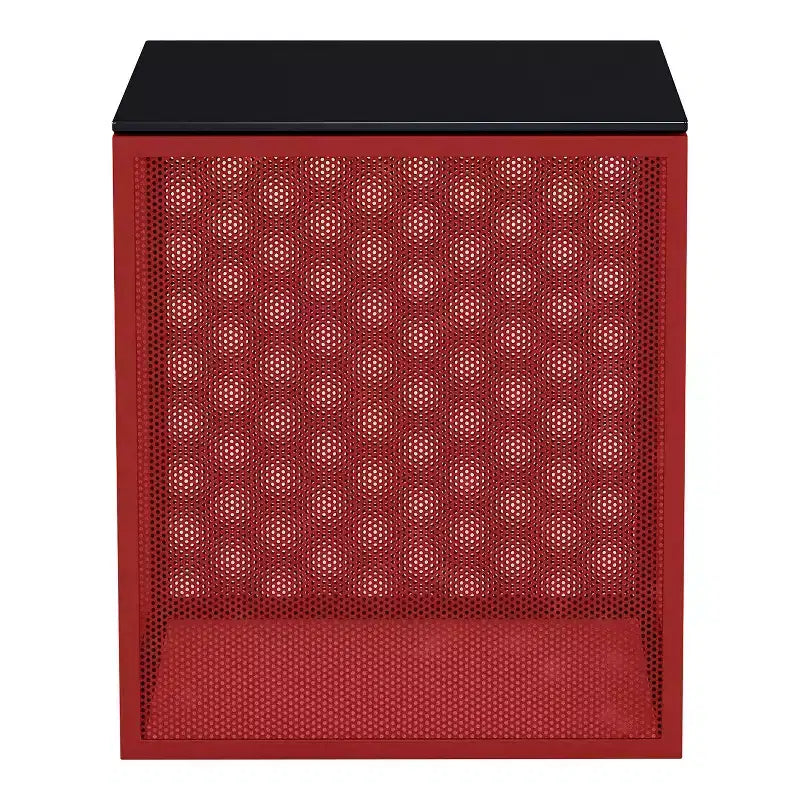 Table d'appoint 24/7 Shop At Home Dervock avec plateau en verre