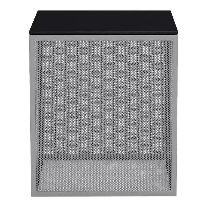 Table d'appoint 24/7 Shop At Home Dervock avec plateau en verre