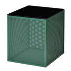 Table d'appoint 24/7 Shop At Home Dervock avec plateau en verre