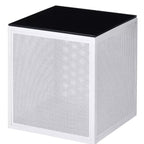 Table d'appoint 24/7 Shop At Home Dervock avec plateau en verre