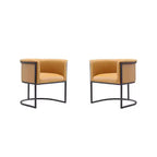 Manhattan Comfort Lot de 2 chaises de salle à manger Cosmopolitan en similicuir