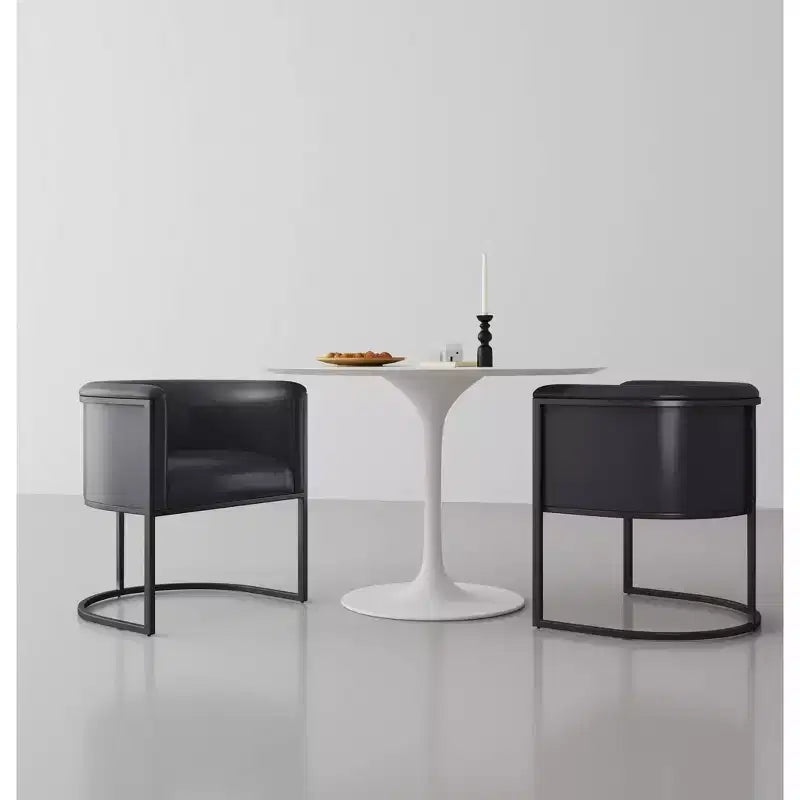 Manhattan Comfort Lot de 2 chaises de salle à manger Cosmopolitan en similicuir