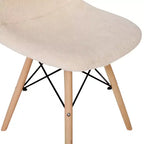 Merrick Lane Lyon, fauteuil d'appoint moderne en fausse fourrure de mouton pour chambre, entrée et salon