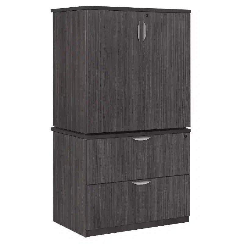 Legacy File with Stackable Storage Cabinet - Regency