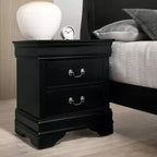 Ensemble de chambre 6 pièces lit traîneau argenté – HOMES: Inside + Out