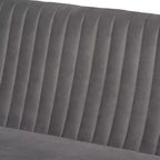 Ensemble banquette d'angle repas Alvis 2 pièces - Baxton Studio