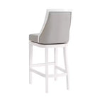 Tabouret haut de bar Ellie avec dossier - Alaterre Furniture