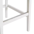 Tabouret haut de bar Ellie avec dossier - Alaterre Furniture
