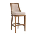 Ellie Bar Height Stool with Back - Alaterre Furniture