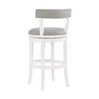 Lot de 2 tabourets de bar pivotants Hanover - Meubles Alaterre